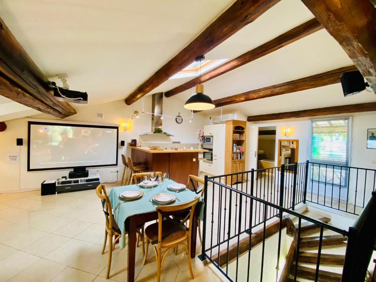 "Gigi" Superbe Loft En Plein Coeur De Sete - Terrasseアパートメント エクステリア 写真