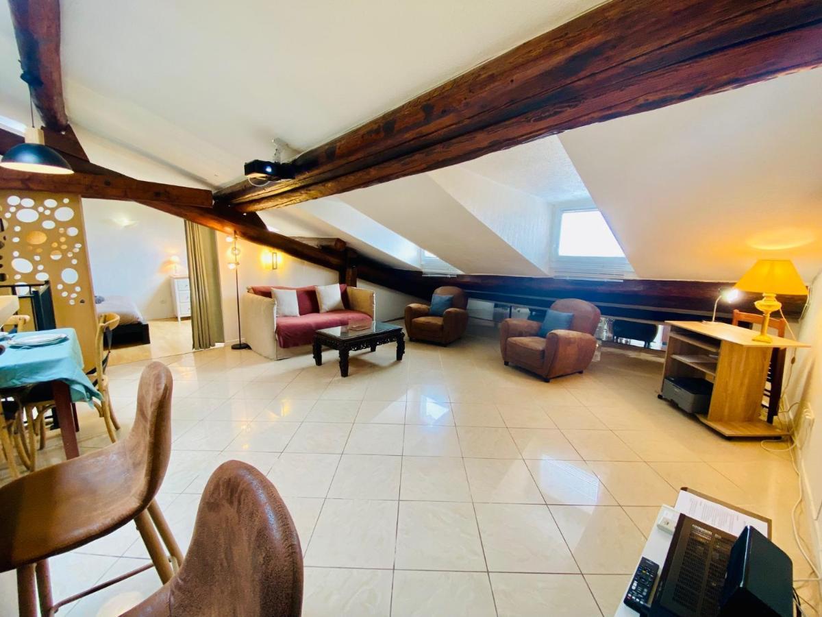 "Gigi" Superbe Loft En Plein Coeur De Sete - Terrasseアパートメント エクステリア 写真
